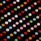 Стразы для декора, жемчужные, на клеевой основе, 7.5×16 см, d=3 мм, разноцветные - Фото 3