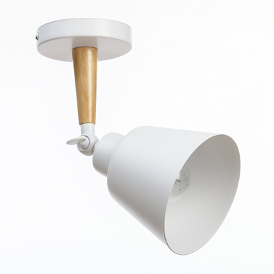 Спот «Цилиндр малый» 1×40 Вт E27 белый 12×20×20 см