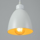 Светильник BayerLux Подвес «Овал» 1×40 Вт E27 белый 14×14×18-98 см - Фото 3