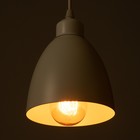 Светильник BayerLux Подвес «Овал» 1×40 Вт E27 белый 14×14×18-98 см - Фото 4