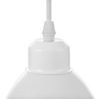 Светильник BayerLux Подвес «Овал» 1×40 Вт E27 белый 14×14×18-98 см - Фото 8