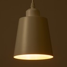 Светильник BayerLux Подвес «Цилиндр» 1×40 Вт E27 белый 13×13×16-96 см - Фото 4