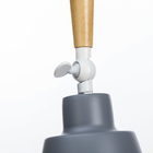 Спот "Цилиндр малый" 1x40Вт E27 серый 12х20х20 см - Фото 4