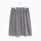 Полотенце - парео для сауны «Экономь и Я», 68×150 см, серое - Фото 8