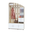 дуб сонома / белый