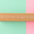 Зубная щётка детская Little Miss, бамбук 14 × 2 × 2 см - Фото 4