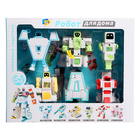 Набор роботов «Алфавит», трансформируется, световые и звуковые эффекты, 6 букв, собираются в 1 робота - Фото 23