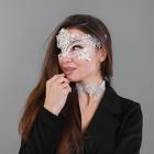 Карнавальный набор «Давай поиграем?» (ободок-ушки + чокер + маска) - Фото 6