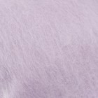 Шерсть для валяния "Кардочес" 100% полутонкая шерсть 100гр (106 жемчужный) - Фото 3