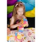 Мягкие кубики «Зверята», 4 шт., 8×8 см, по методике Монтессори - Фото 8