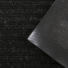 Коврик придверный влаговпитывающий, ребристый, «Стандарт», 40×60 см, цвет чёрный - Фото 2