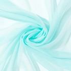Тюль Этель 260×250 см, цвет морской, вуаль, 100% п/э - Фото 2