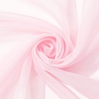 Тюль Этель 260×250 см, цвет розовый, вуаль, 100% п/э - Фото 2