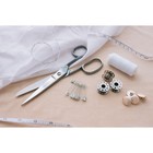 Булавки английские, 31 мм, 10 шт., цвет серебряный - Фото 3