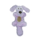 Игрушка AROMADOG "Собачка с хвостом" для собак, 25 см, сиреневая - фото 305722263