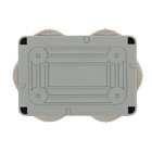 Коробка распределительная TUNDRA, 120х80х50 мм, IP55, открыт. установки, с мембранами - фото 27127576