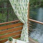 Портьера для террасы Этель «Кактусы», 200 × 210 см, репс с пропиткой ВМГО, 100%-ный хлопок - Фото 1