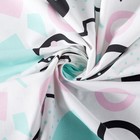 Портьера для террасы «Этель» Квадраты, 200×210 см, репс с пропиткой ВМГО, 100% хлопок - Фото 3