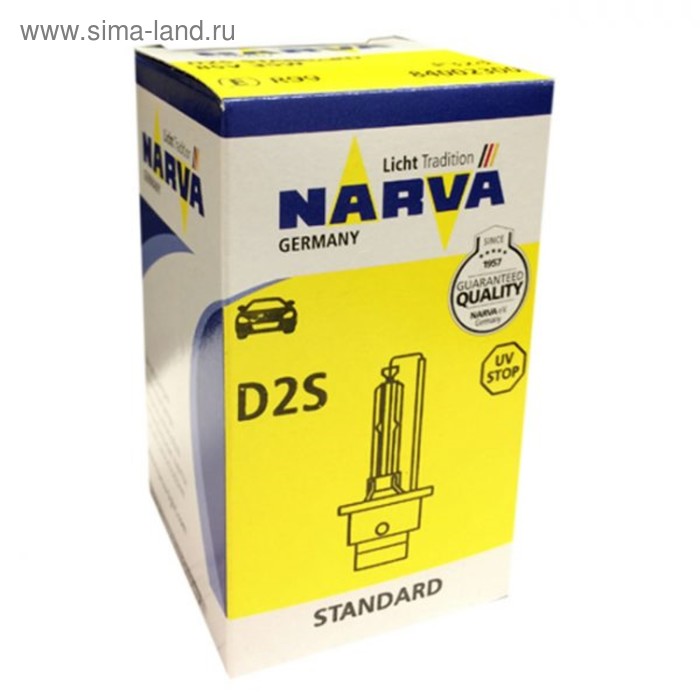 Лампа ксеноновая NARVA, D2S, 85V-35 Вт, 4300K - Фото 1