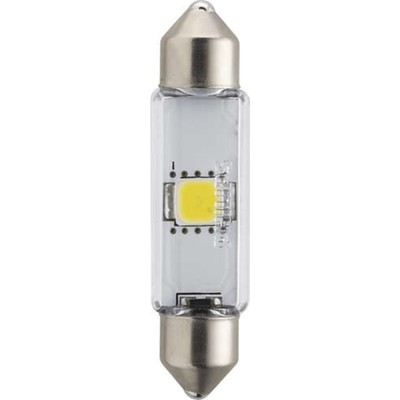 Лампа светодиодная Philips 12 В, SV8,5-43/11, 1,0 Вт, 4000K, X-tremeVision