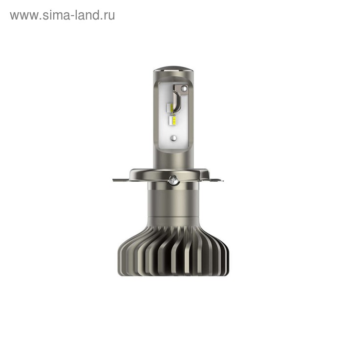 Лампа светодиодная Philips 12 В, H4, 22/22 Вт, 5800K, X-tremeUltinon Bright White, набор 2 шт   4309 - Фото 1