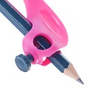 Циркуль пластиковый Maped Kid'z, с универсальным держателем, карандаш в комплекте, с безопасной иглой, микс - Фото 3