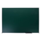 Доска магнитно-меловая, 45×60 см, ЗЕЛЁНАЯ, Calligrata СТАНДАРТ, в алюминиевой рамке, с полочкой - Фото 2