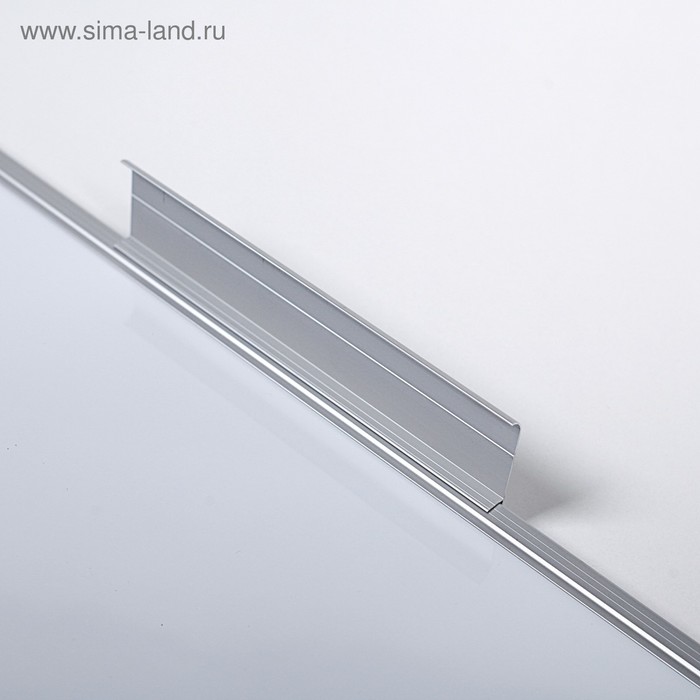 Доска магнитно-маркерная, Calligrata REEF, 100×150 см, в алюминиевой рамке, с полочкой