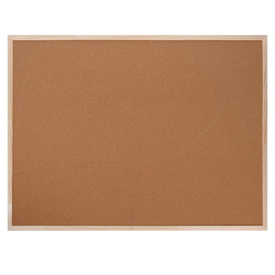 Доска пробковая Calligrata LINE, 100×150 см, в деревянной раме