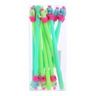 Ручка-прикол Calligrata "Кактус", гелевая, МИКС (комплект 12 шт) - фото 20926642