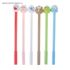 Ручка-прикол Calligrata «Милашки», синий стержень, гелевая, МИКС (комплект 12 шт) - фото 68080032