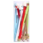 Ручка-прикол Calligrata «Милашки», синий стержень, гелевая, МИКС (комплект 12 шт) - фото 68080035