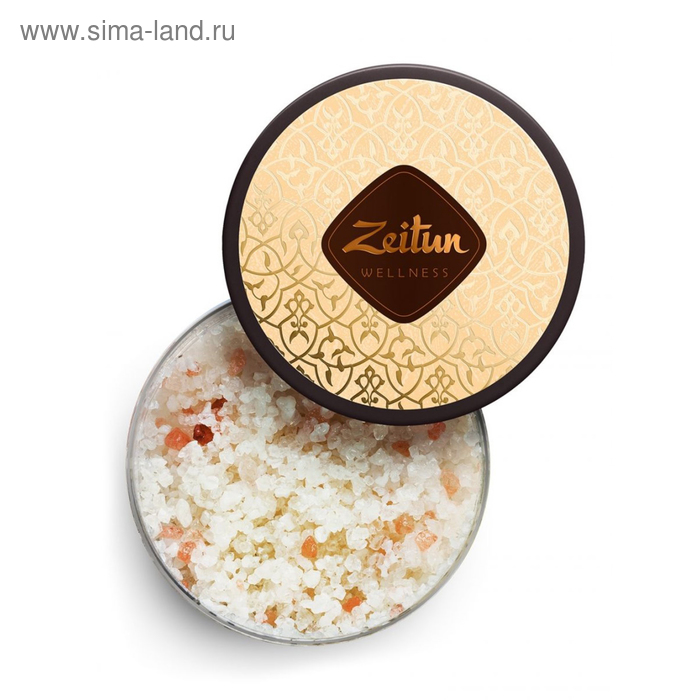 Ароматическая соль для ванн Zeitun «Ритуал восстановления», с органическим маслом арганы, для упругости кожи, 250 г - Фото 1