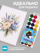 Краски акварельные «Луч. ZOO», 24 цвета, без кисти - Фото 5