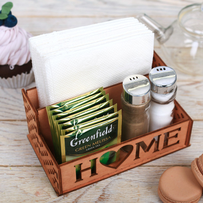 Органайзер для хранения кухонных мелочей «Home», 16.2×9.5×7.3 см