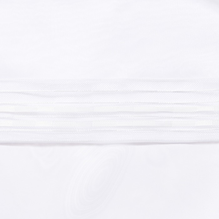 Тюль «Этель» 135×150 см, цвет белый, вуаль, 100% п/э - фото 1906999021