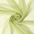 Тюль «Этель» 135×150 см, цвет светло-зелёный, вуаль, 100% п/э - Фото 2