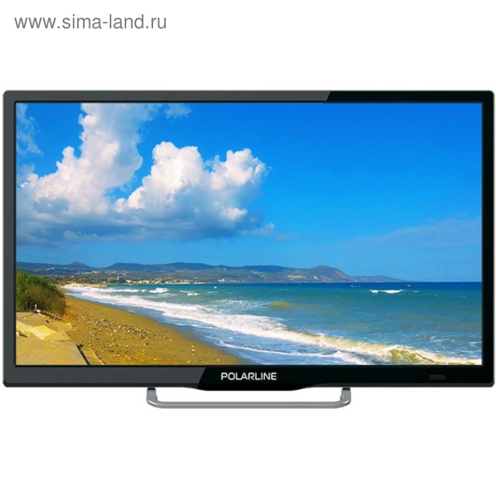 Телевизор Polarline 20PL12TC, 20", 1366x768, DVB-T2/С, 1xHDMI, 1xUSB, черный - Фото 1