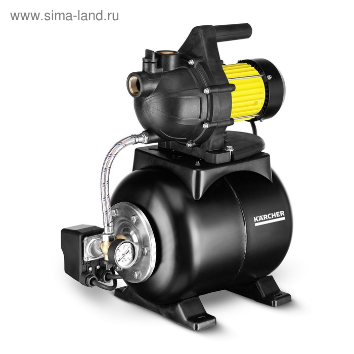 Насосная станция Karcher BP 3 Home 1.645-365.0, 800 Вт, 3000 л/ч, напор 36 м, бак 19 л - Фото 1