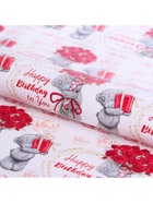 Бумага упаковочная глянцевая Happy Birthday to you!, Me To You, 70 х 100 см (комплект 10 шт) - фото 25264036 Бумага упаковочная глянцевая Happy Birthday to you!, Me To You, 70 х 100 см (комплект 10 шт) - фото 25264036