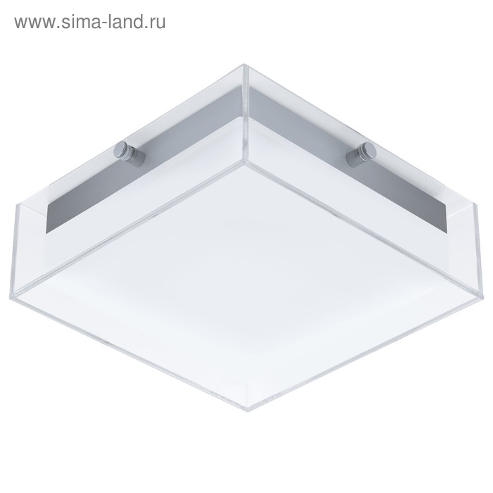 Светильник INFESTO, 8,2Вт, LED, IP44, 3000k, цвет нержавеющая сталь, серебро - Фото 1