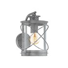 Светильник HILBURN 1, 60Вт, E27, IP44, цвет серебро - фото 298170264