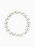 Браслет из бусин «Жемчуг. Классика», d=5.5 см, шар №10, белый - Фото 1