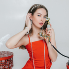 Браслет жемчуг «Бусинки» классика, шар №10, цвет белый, d=5.5 см - Фото 3