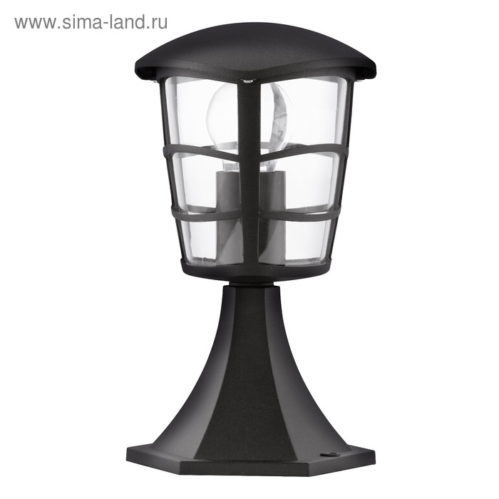 Светильник ALORIA, 60Вт, E27, IP44, цвет черный - Фото 1