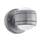 Светильник SESIMBA, 2x3,7Вт, LED, IP44, цвет серебро - фото 298170332