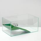 Террариум для черепах 45 л, с крышкой, полкой и лесенкой, 55×33×25 см - Фото 7