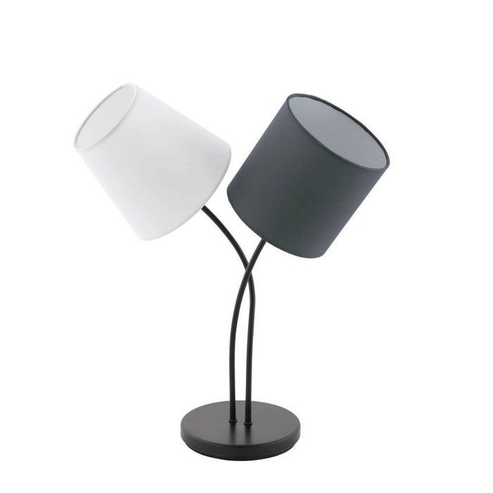 Настольная лампа ALMEIDA 2x40Вт E14, чёрный