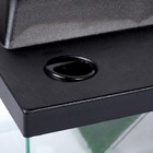 Террариум для черепах 25 л, с крышкой, полкой и лесенкой, 40×29×22 см - Фото 2