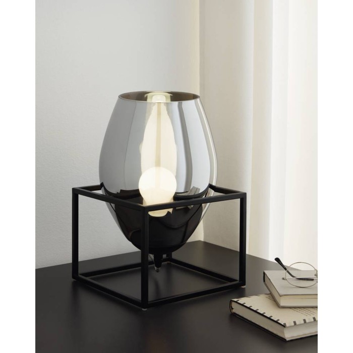 Настольная лампа OLIVAL 40Вт E27, чёрный - фото 1905550208